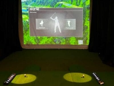 THE TEEBOX SCREEN GOLF